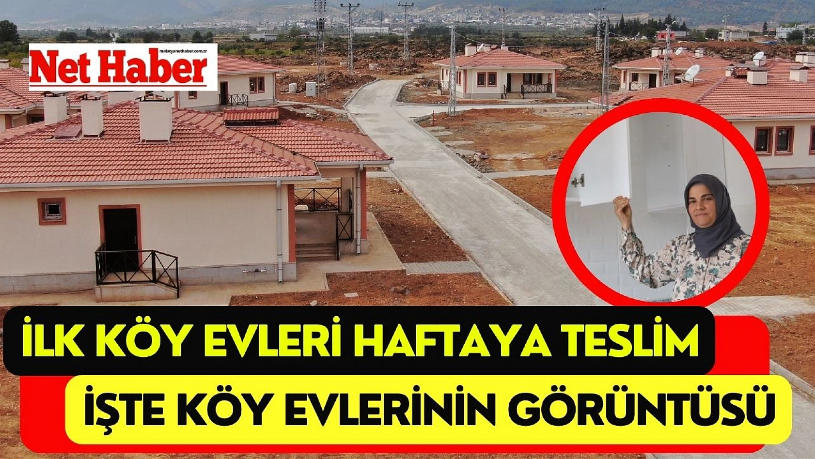 İlk köy evleri haftaya teslim! İşte köy evlerinin hayran bırakan görüntüsü