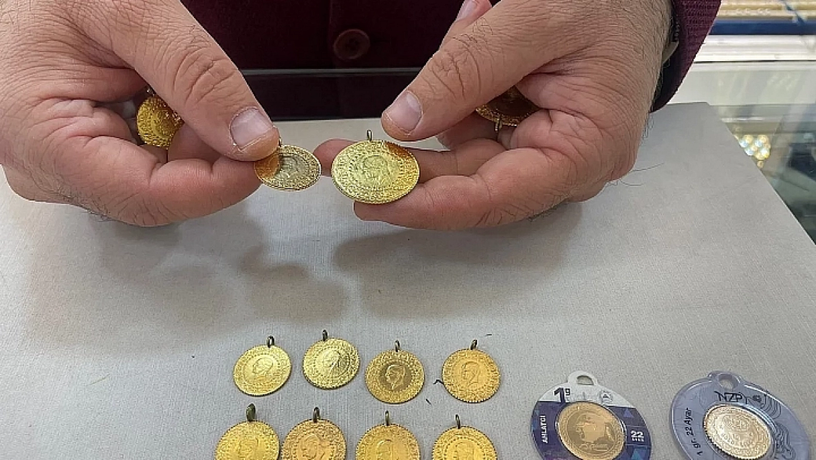 Malatya'da Altın Fiyatları: Çeyrek Altın 8 bin 207 TL