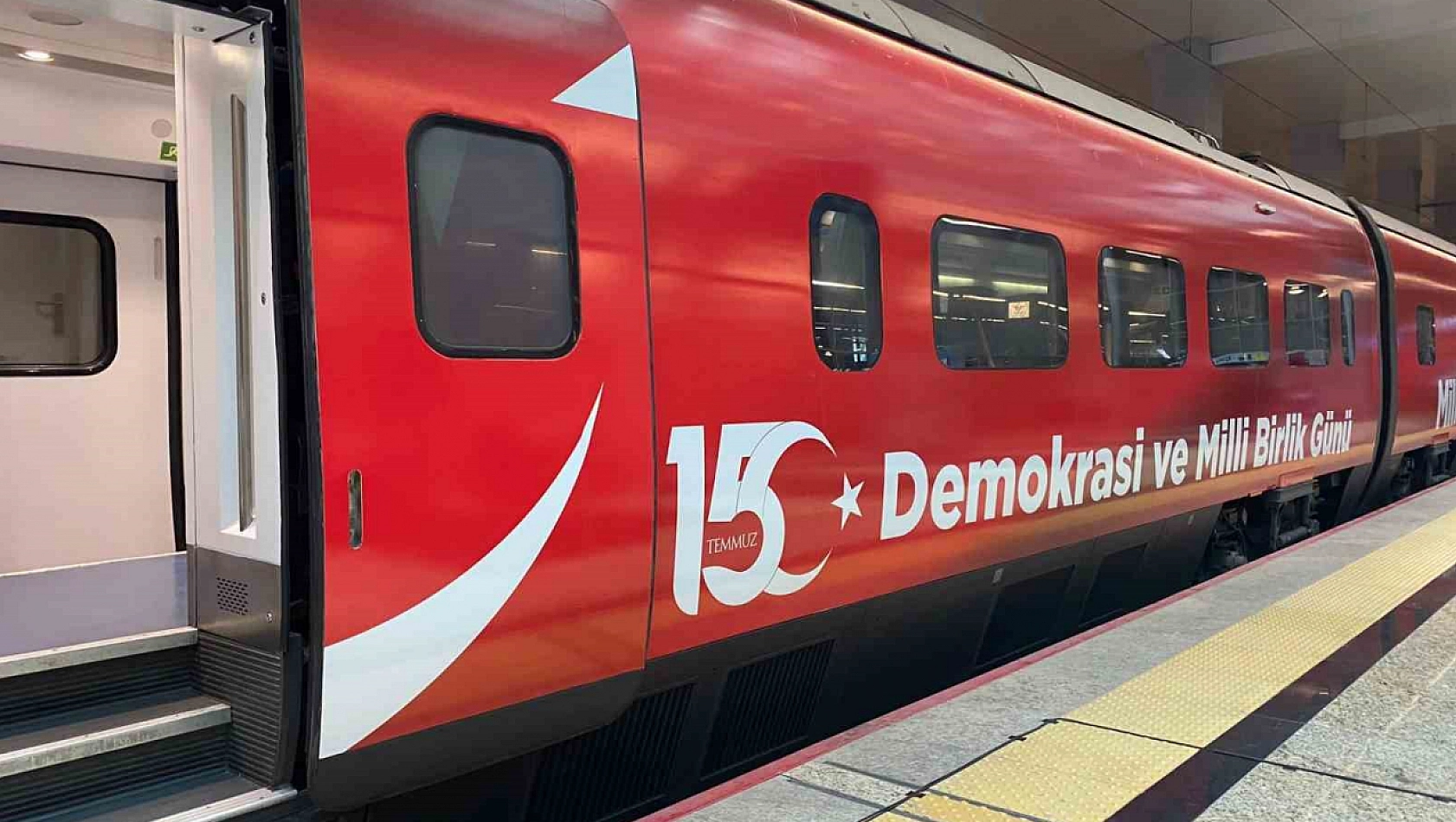 15 Temmuz Demokrasi ve Milli Birlik Treni uğurlandı