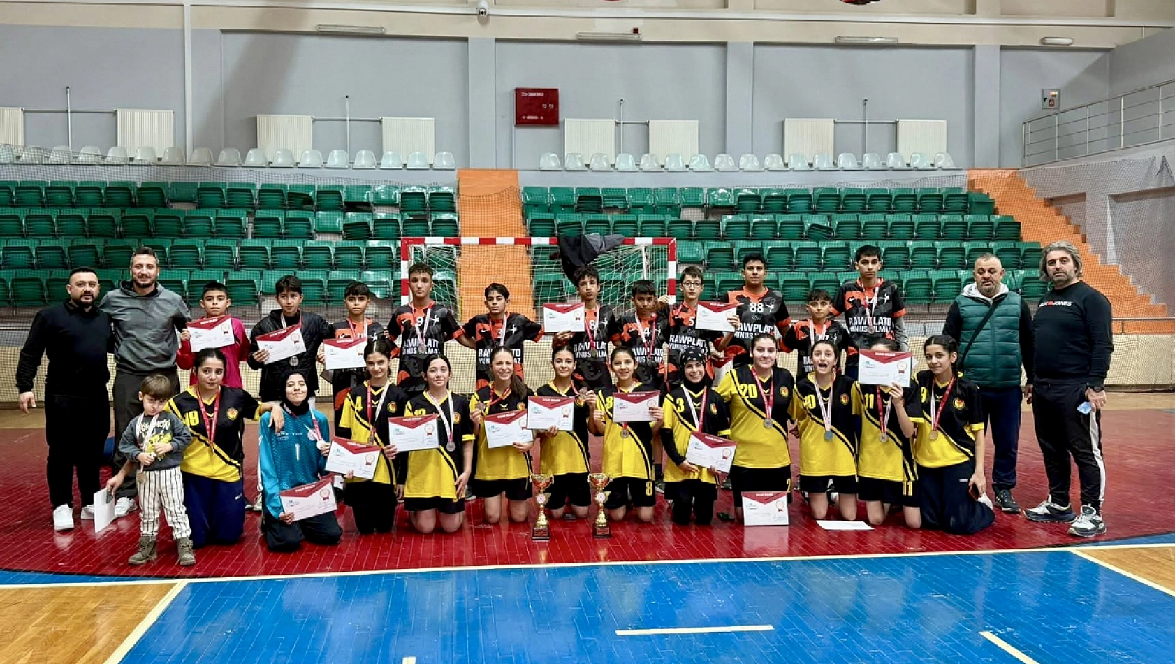 2025-2026 Okul Sporları Yıldızlar Hentbol İl Birinciliği Sona Erdi