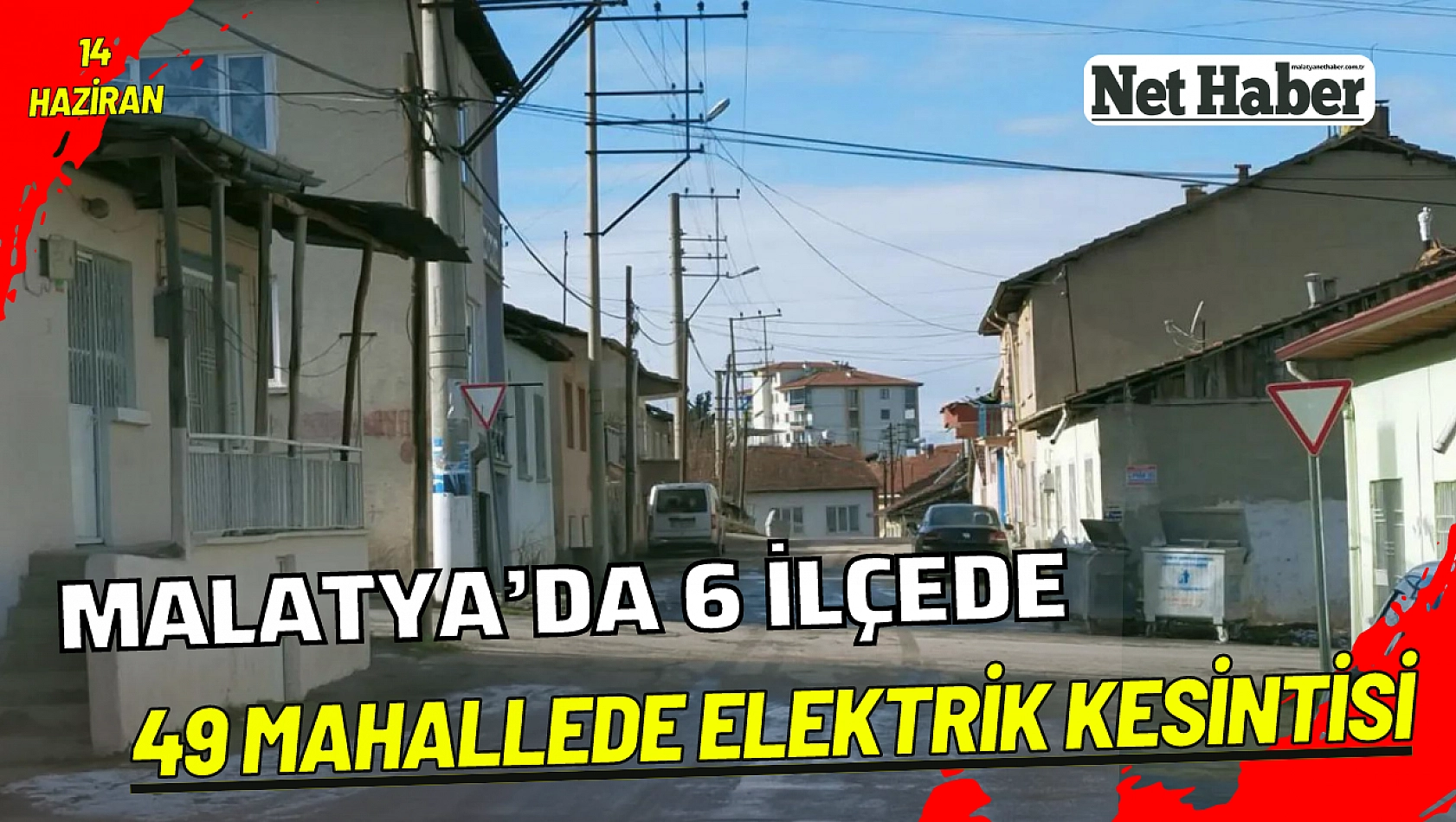 49 mahallede elektrik kesintisi