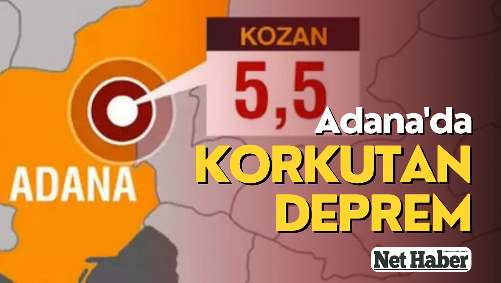 Adana'da korkutan deprem