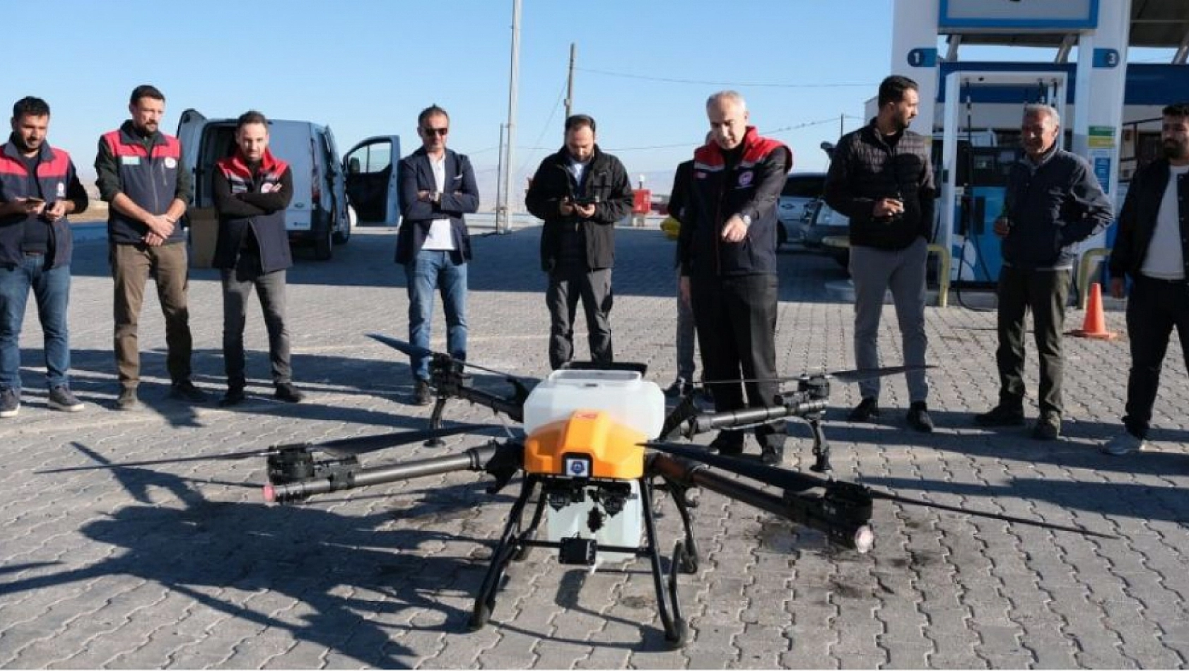 Arguvan Çiftçisine Dijital Güç: Zirai Drone Artık Sahada!