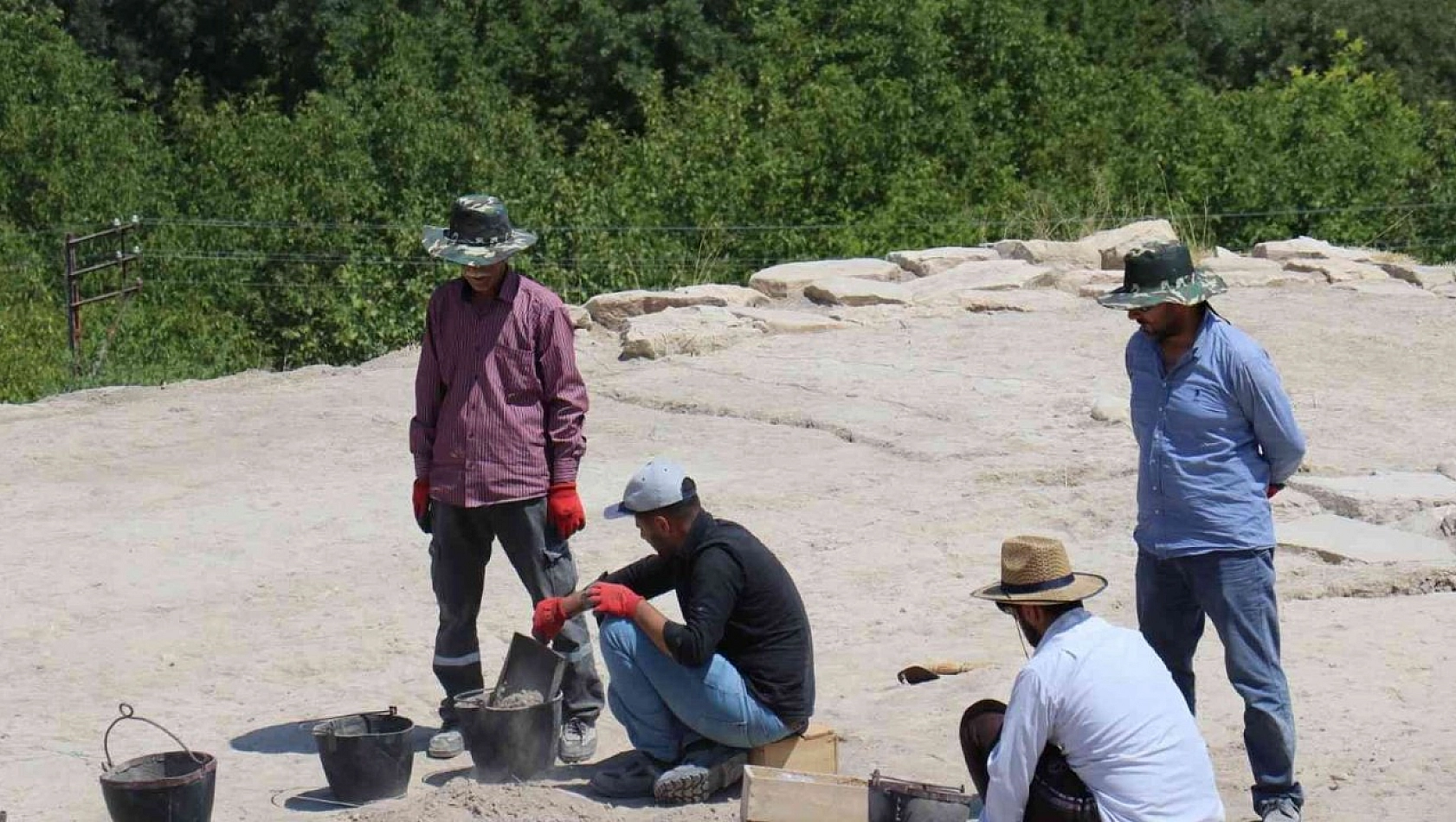 Kazı çalışmaları başladı