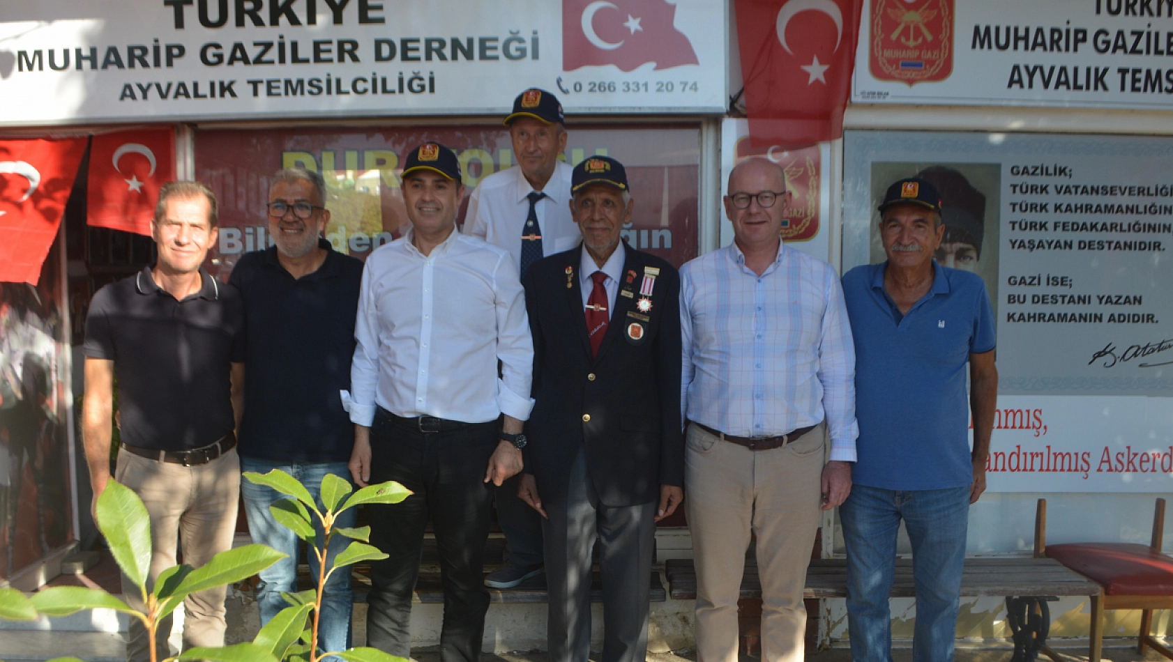 Ayvalık Gazileri Unutulmadı