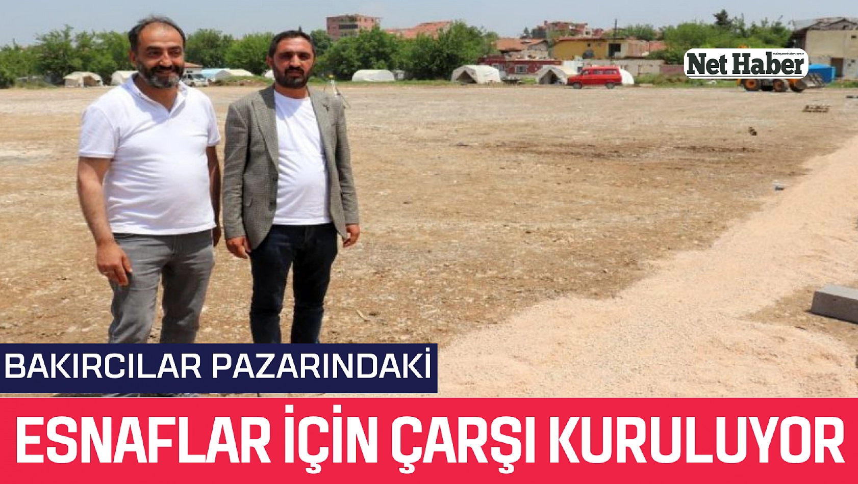 Bakırcılar Pazarındaki esnaflar için çarşı kuruluyor