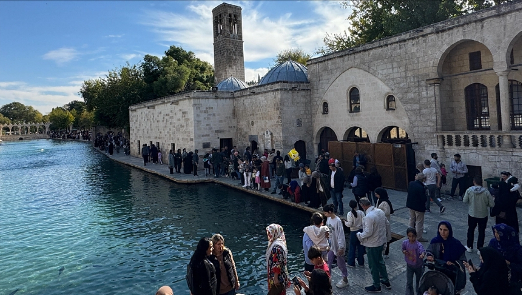 Balıklıgöl'de Ara Tatilde Yoğunluğu