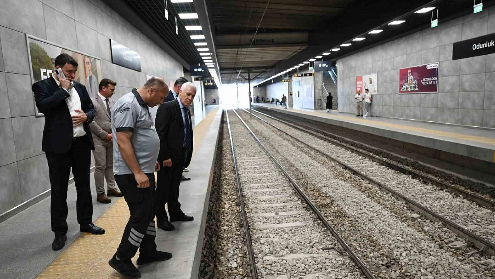 Bozbey'den Odunluk İstasyonu'na ziyaret