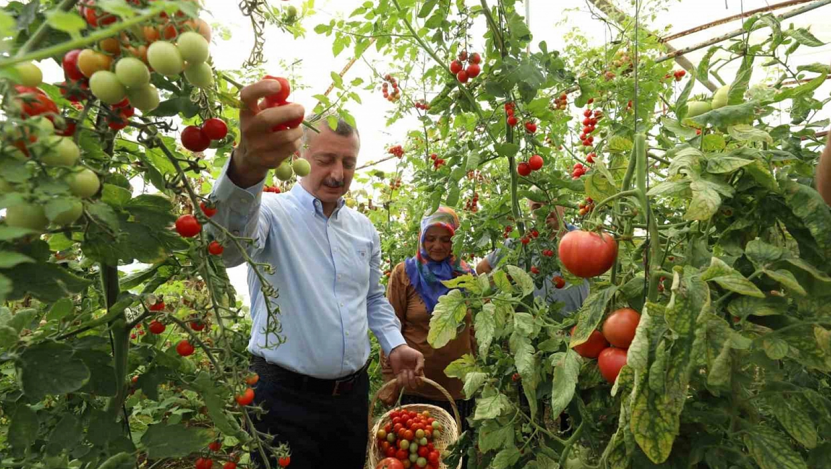 Başkan Büyükakın'dan kadın üreticiye sözü!