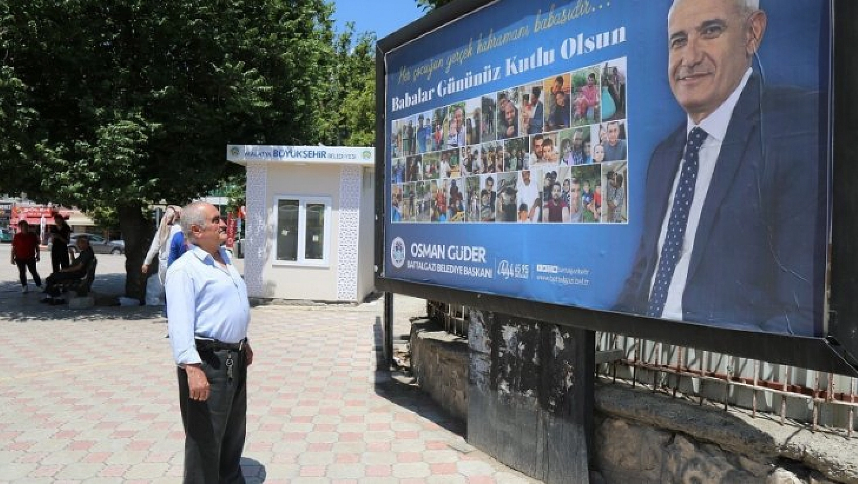 Babalar gününe özel jest