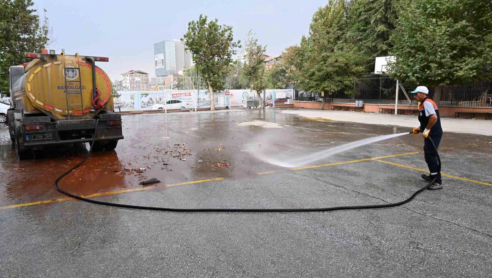 Battalgazi'de Okullarda Yeni Dönem Hazırlığı