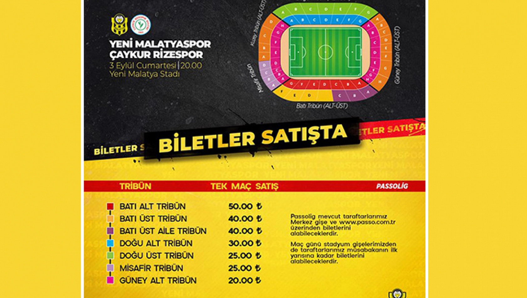 Biletler satışta