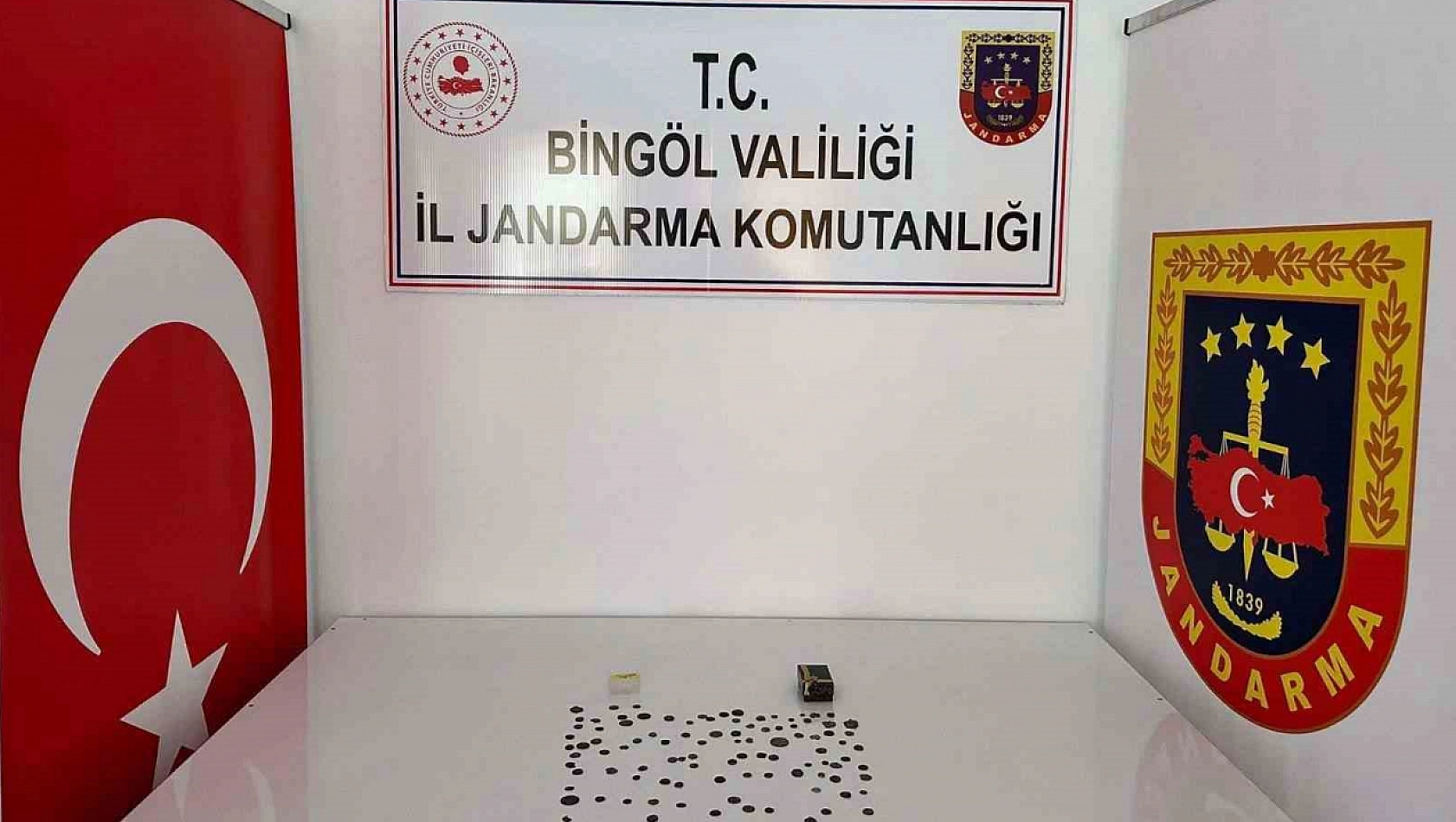 Bingöl'de tarihi eser operasyonu