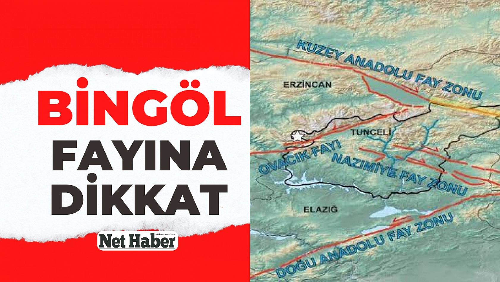 Bingöl fayına dikkat