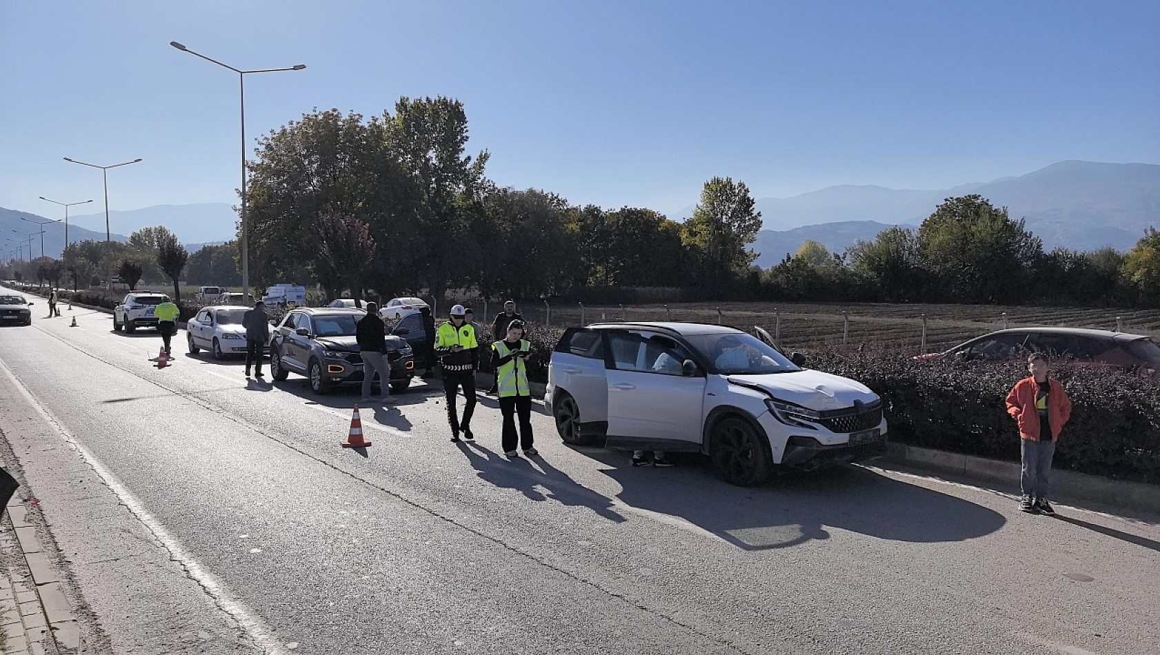 Bursa'da Zincirleme Kaza: 6 Yaralı