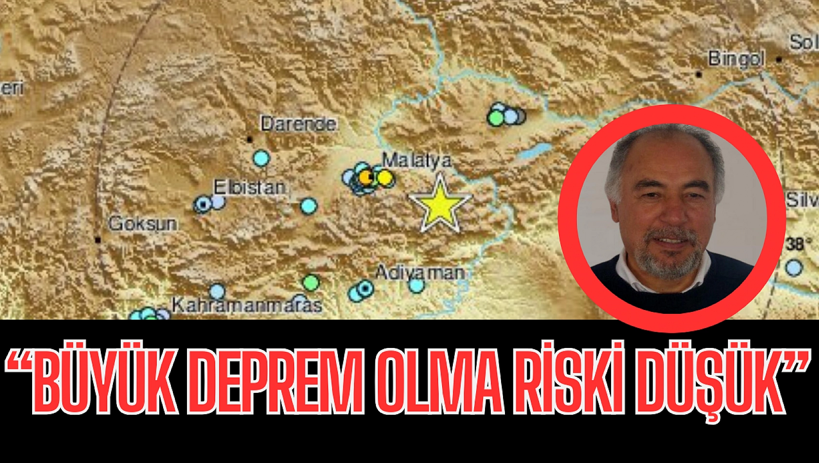 'Büyük deprem olma riski düşük'