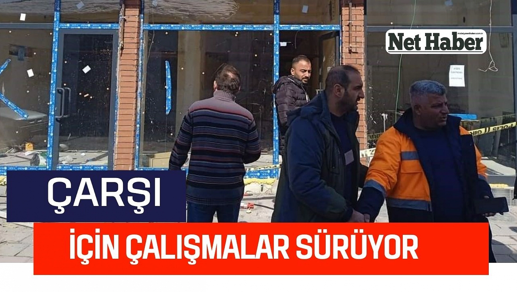 Çarşı için çalışmalar sürüyor