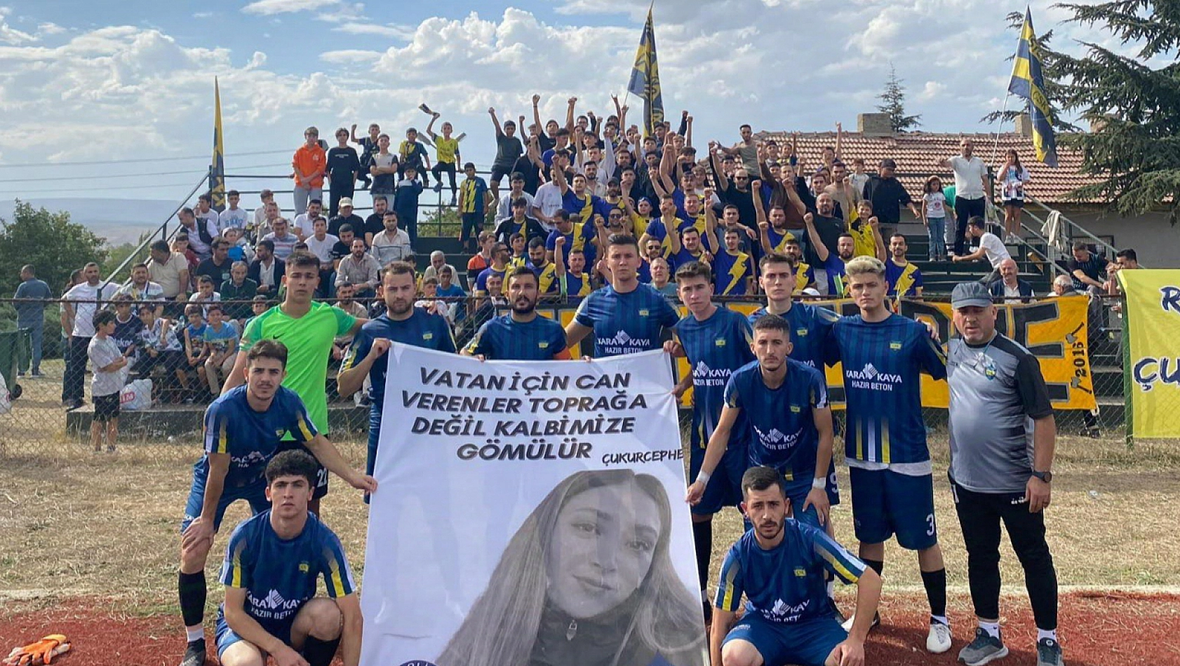 Çukuhisarspor, Şehit Polis Memuru Şeyda Yılmaz'ı Andı