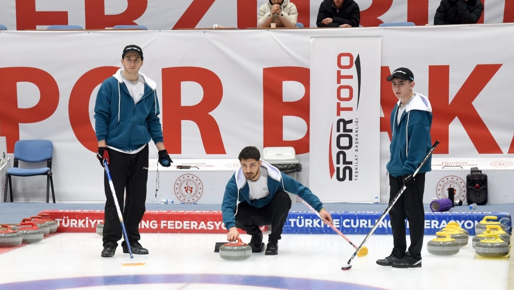Curlingde 1. Lig müsabakaları sona erdi