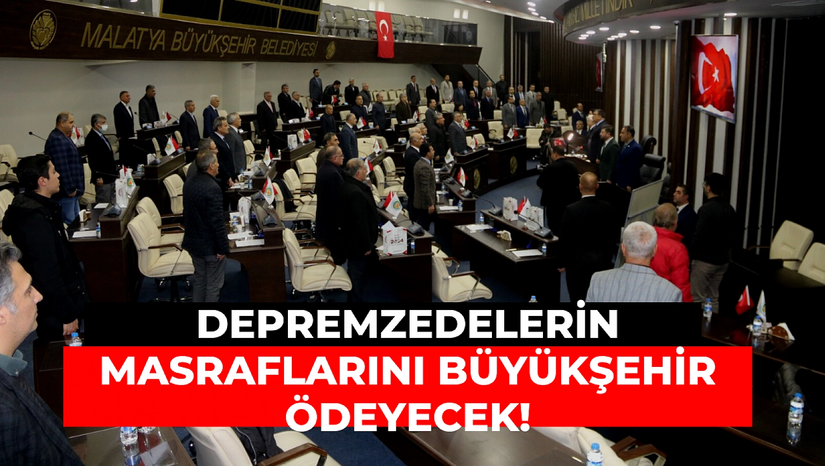 Depremzedelerin masraflarını Büyükşehir ödeyecek!