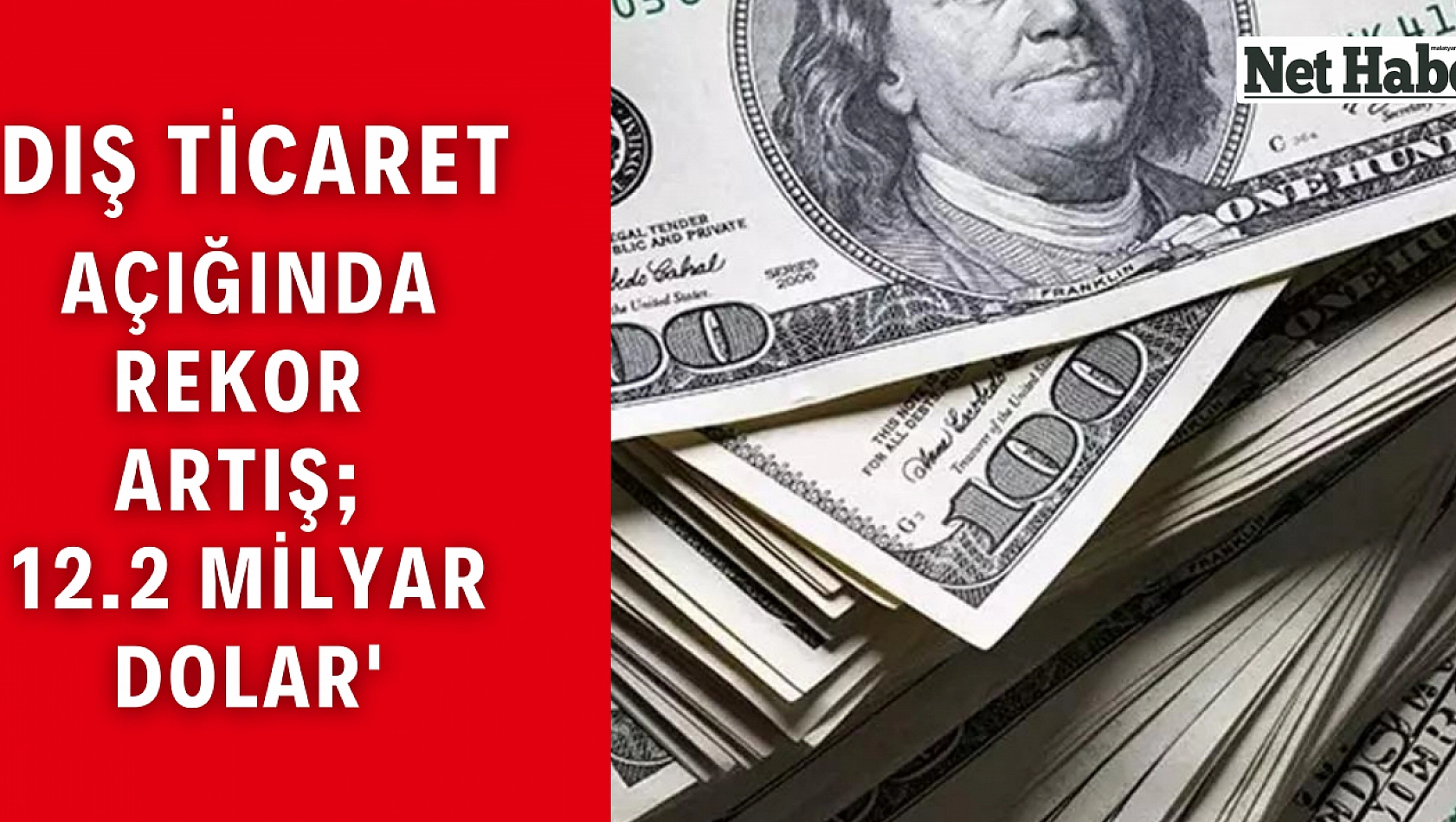 Dış ticaret açığında rekor artış