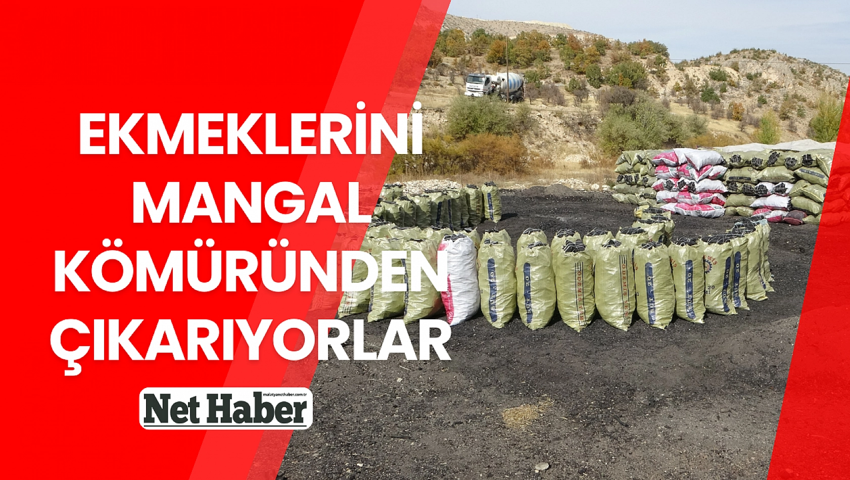 Ekmeklerini mangal kömüründen çıkarıyorlar