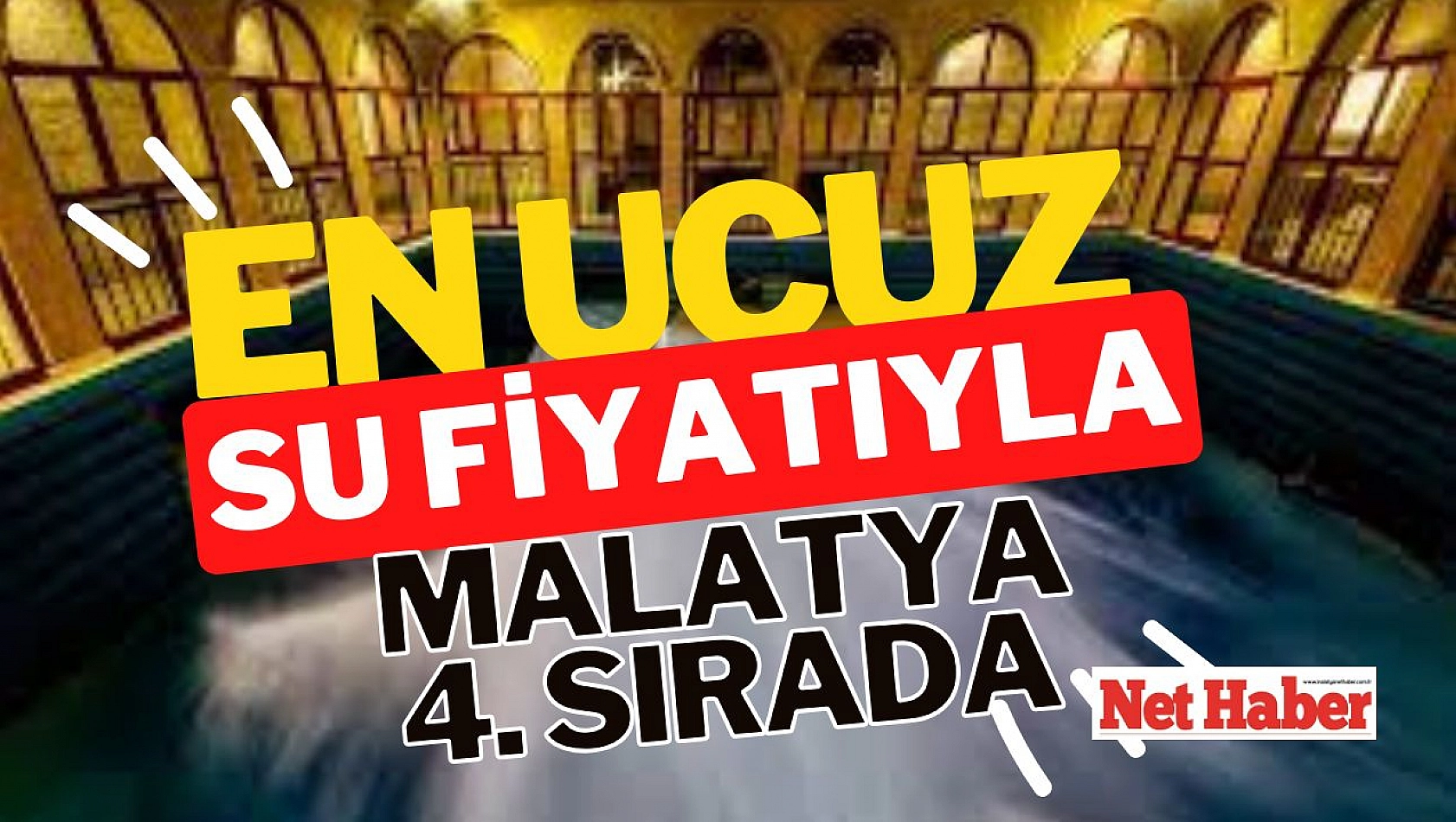 En ucuz su fiyatıyla Malatya 4. sırada