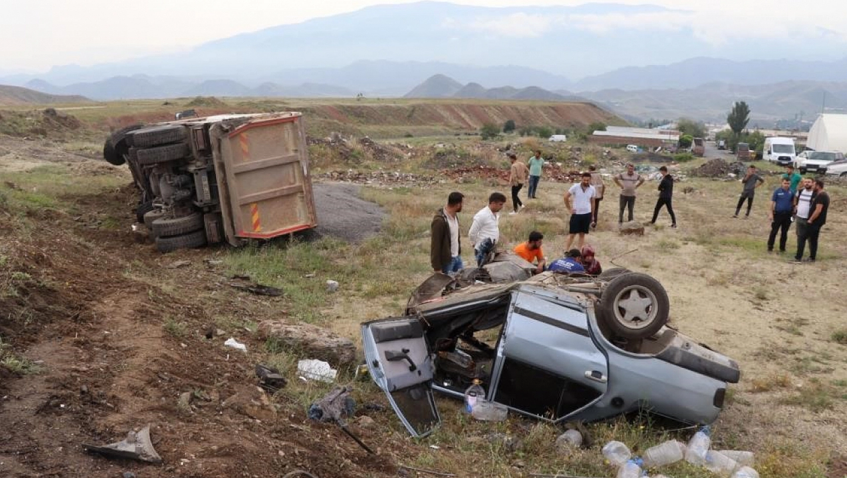 Erzurum bir aylık trafik kaza bilançosu