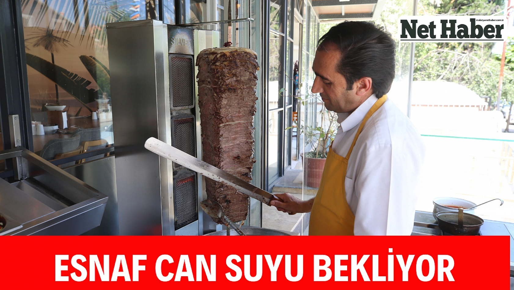 Esnaf can suyu bekliyor