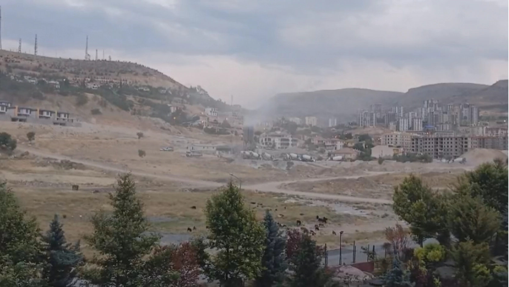 Malatya'da bir ilk! Şehir merkezinde kurulan beton santrali mühürlendi