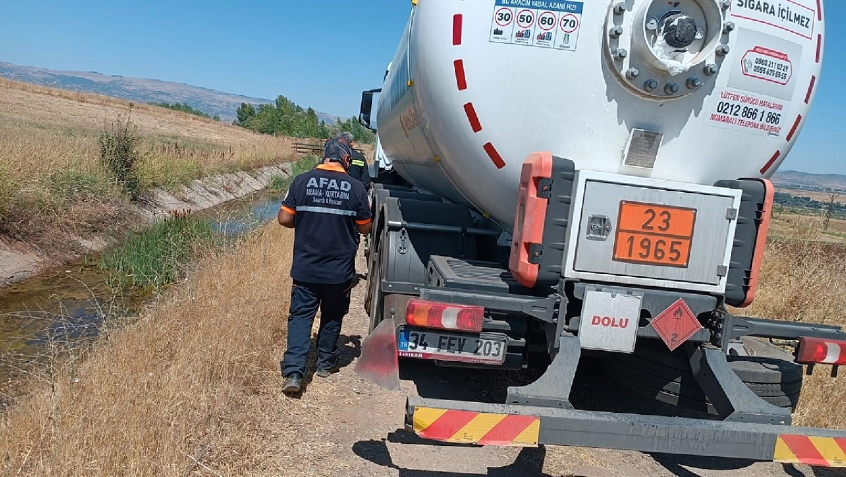 Gaz sızıntısı ekipleri harekete geçirdi