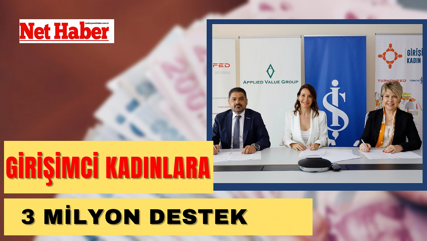 Girişimci kadınlara 3 milyon destek