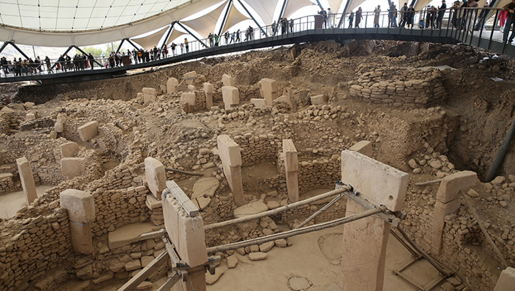 Göbeklitepe'ye Ziyaretçiler Akın Ediyor