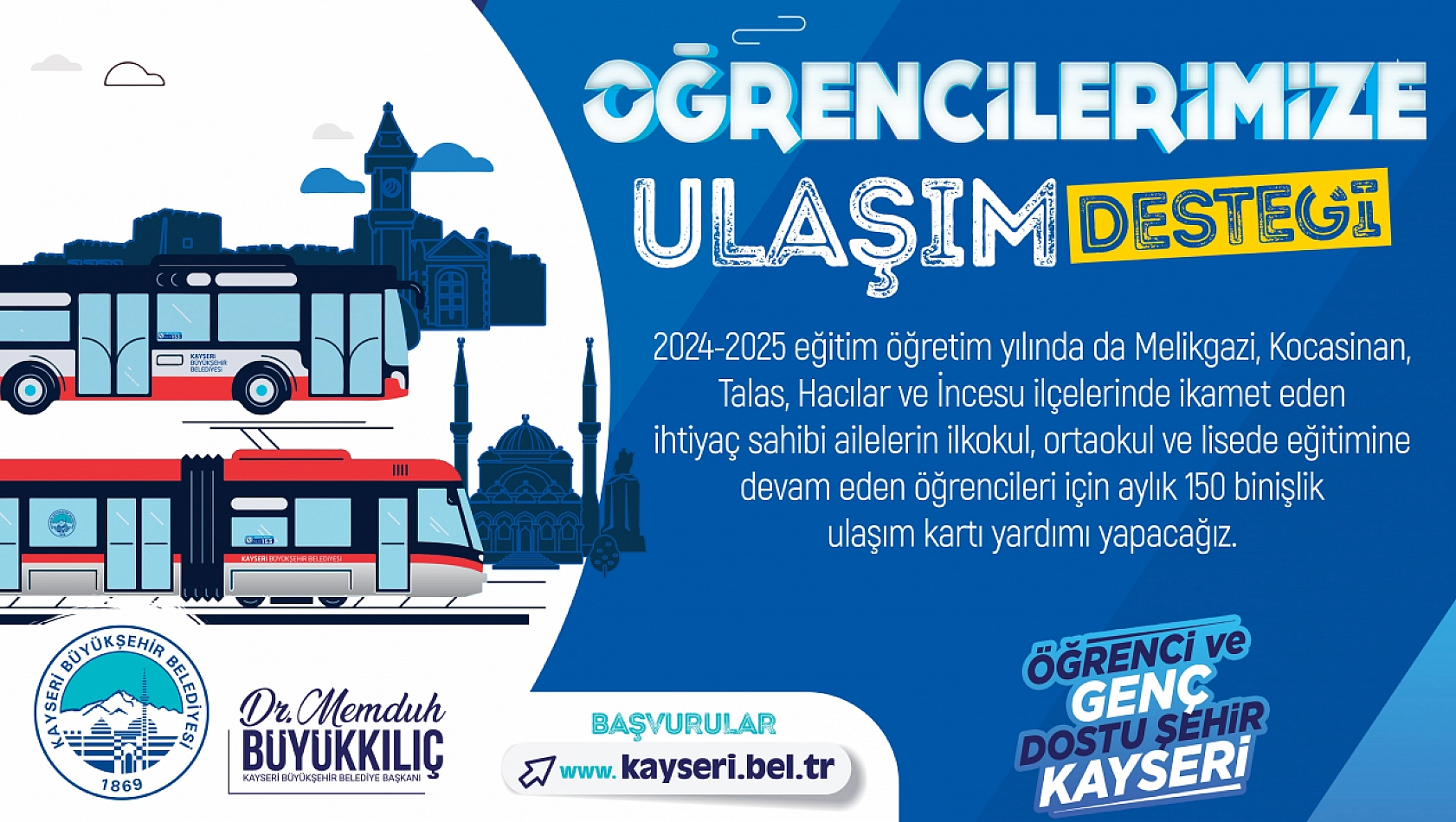 Gönüllere dokunan belediyeden öğrencilere destek..!