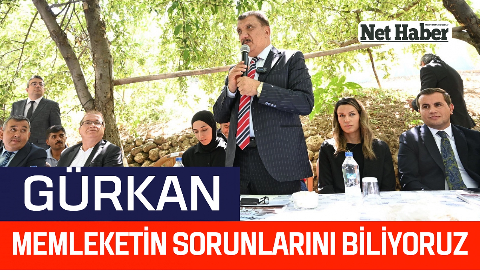 Gürkan, memleketin sorunlarını biliyoruz