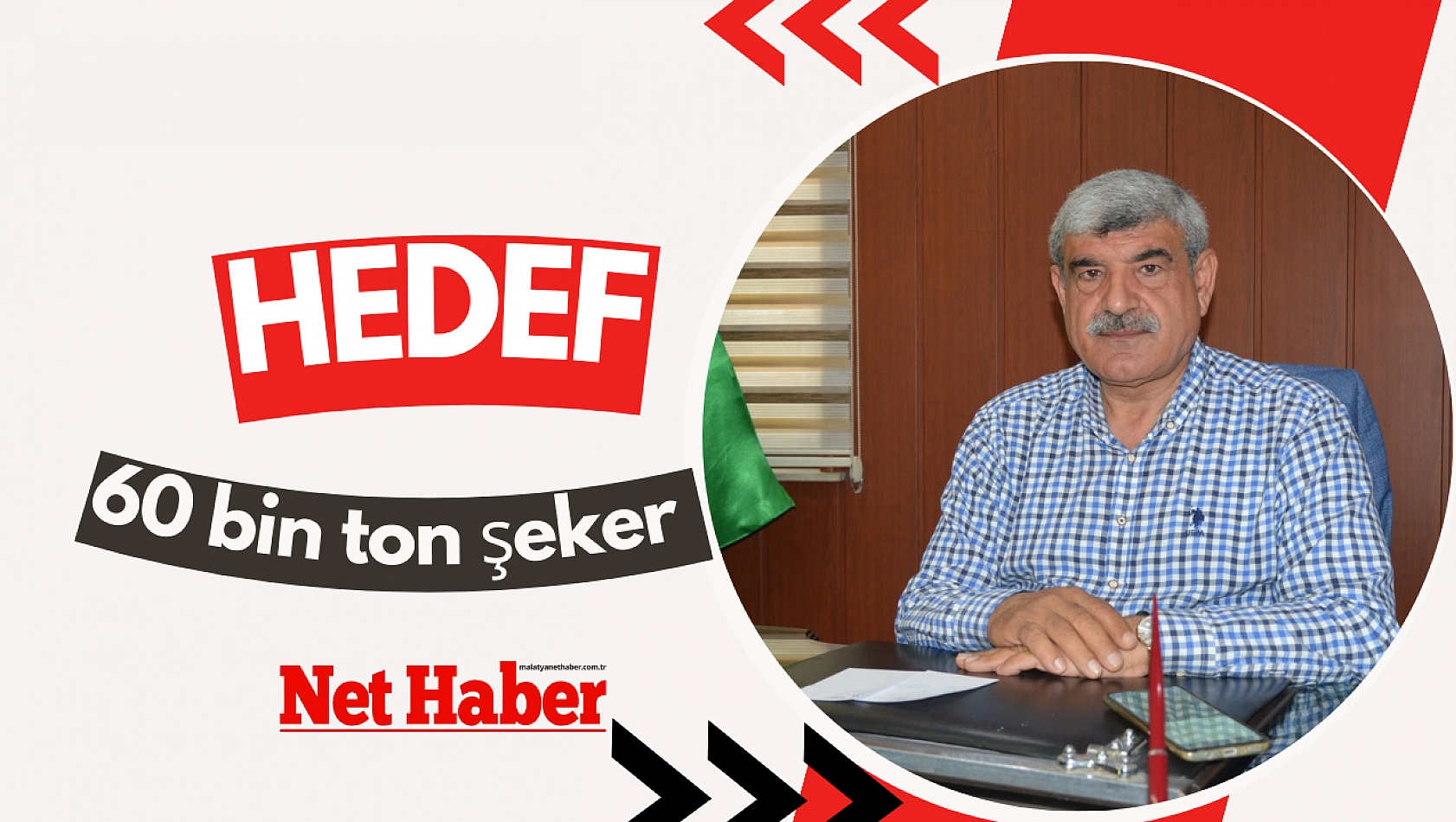 Hedef 60 bin ton şeker 