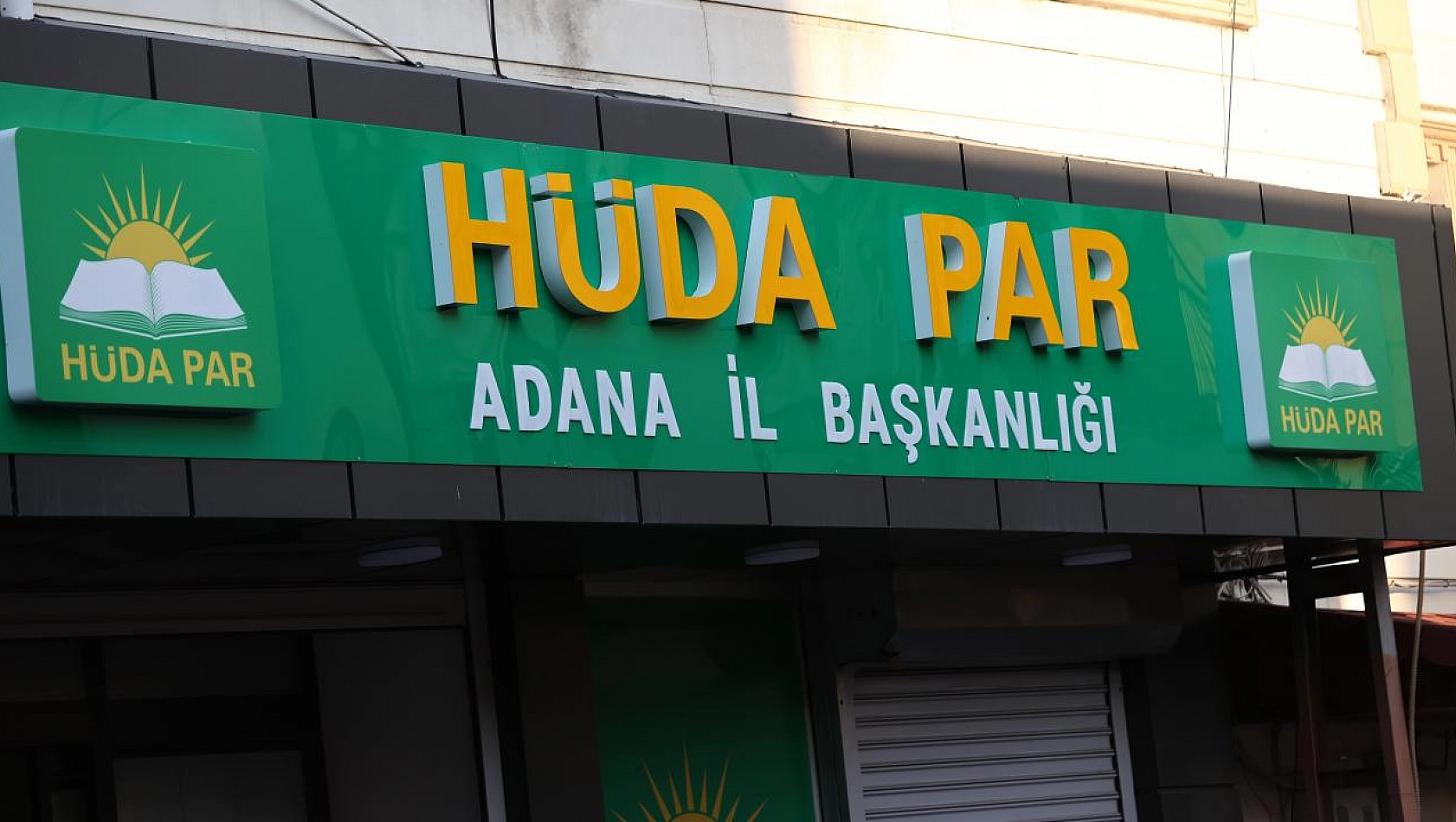 HÜDA PAR Adana İl Başkanlığına saldırı