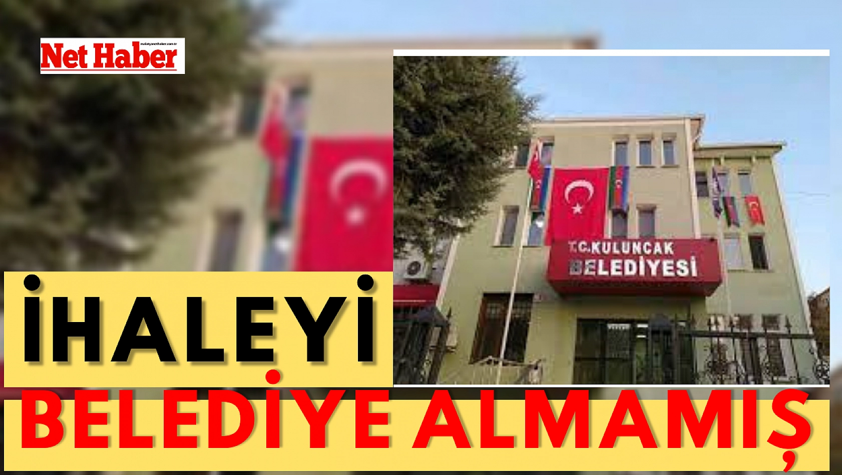 İhaleyi belediye almamış 