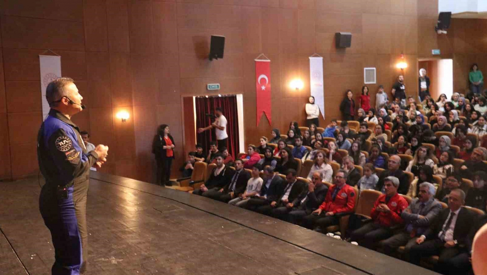 İlk Türk astronot Gezeravcı, Malatya'da