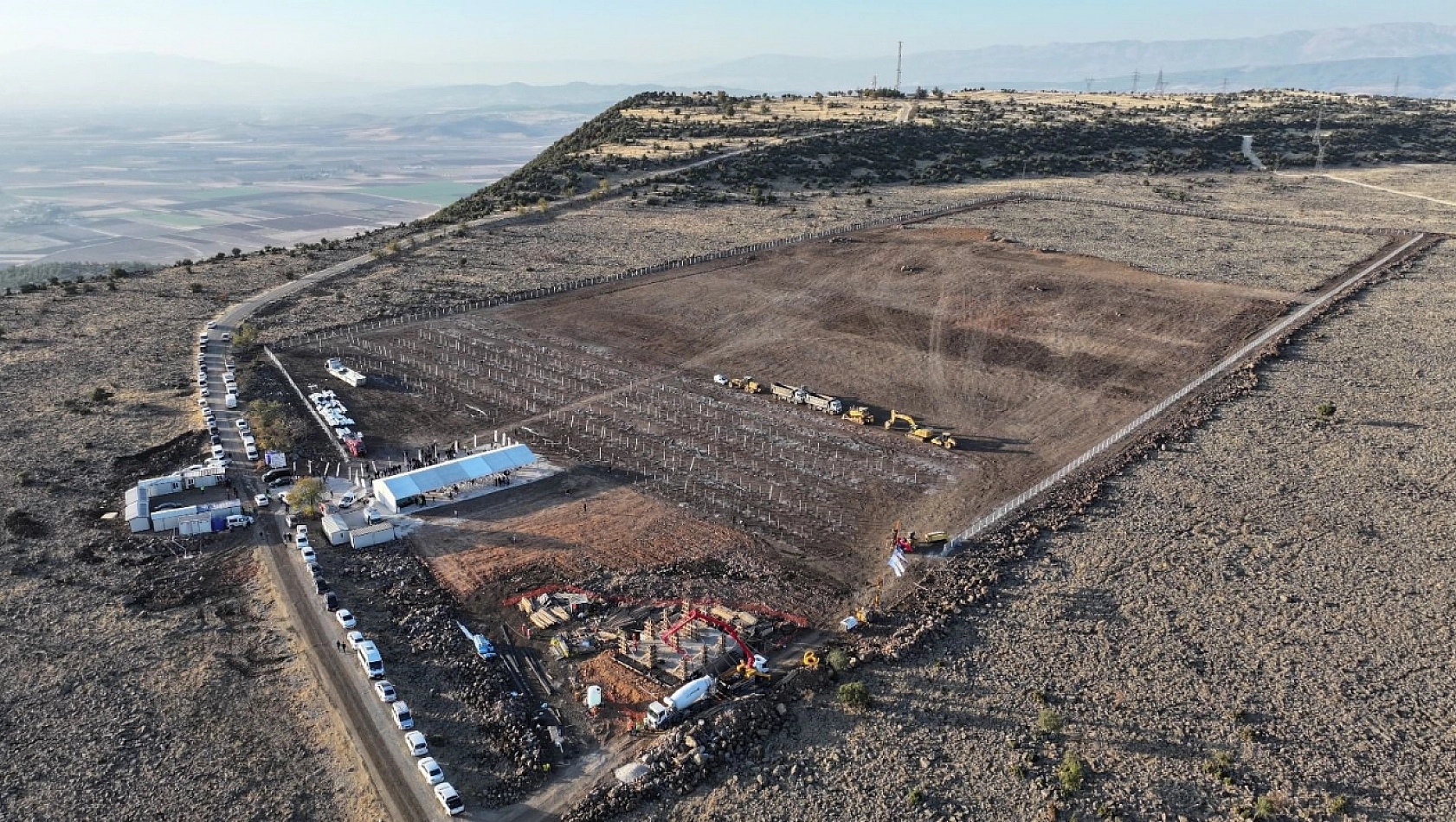 Kahramanmaraş Güneş Enerji Santrali'nin Temeli Atıldı