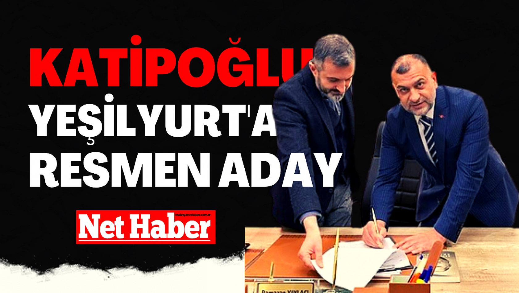 Katipoğlu, Yeşilyurt'a resmen aday