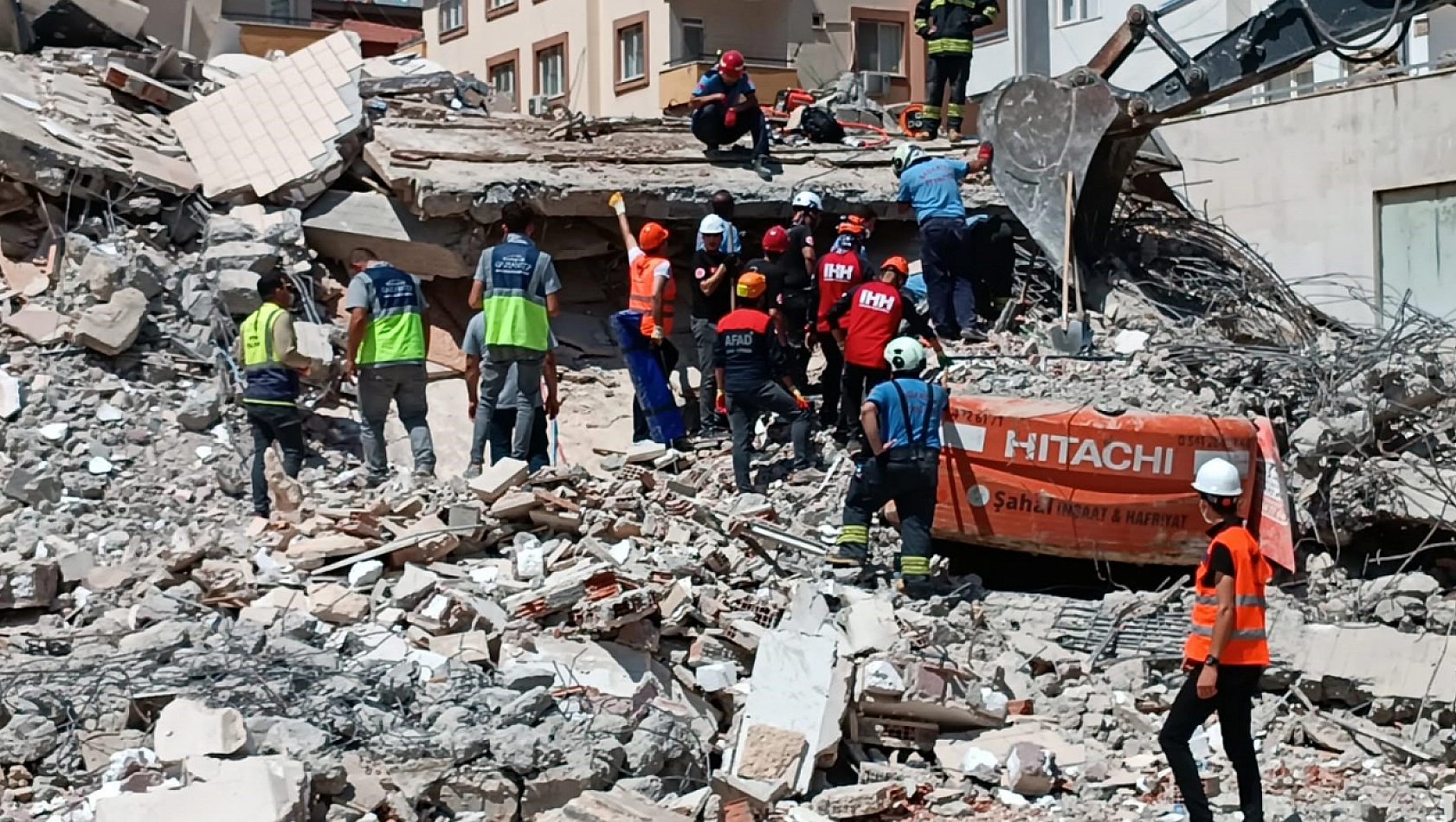 Kepçe operatöründen acı haber