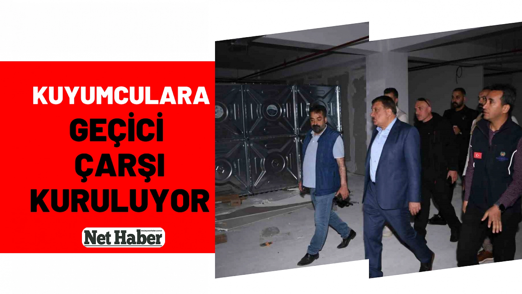 Kuyumculara geçici çarşı kuruluyor