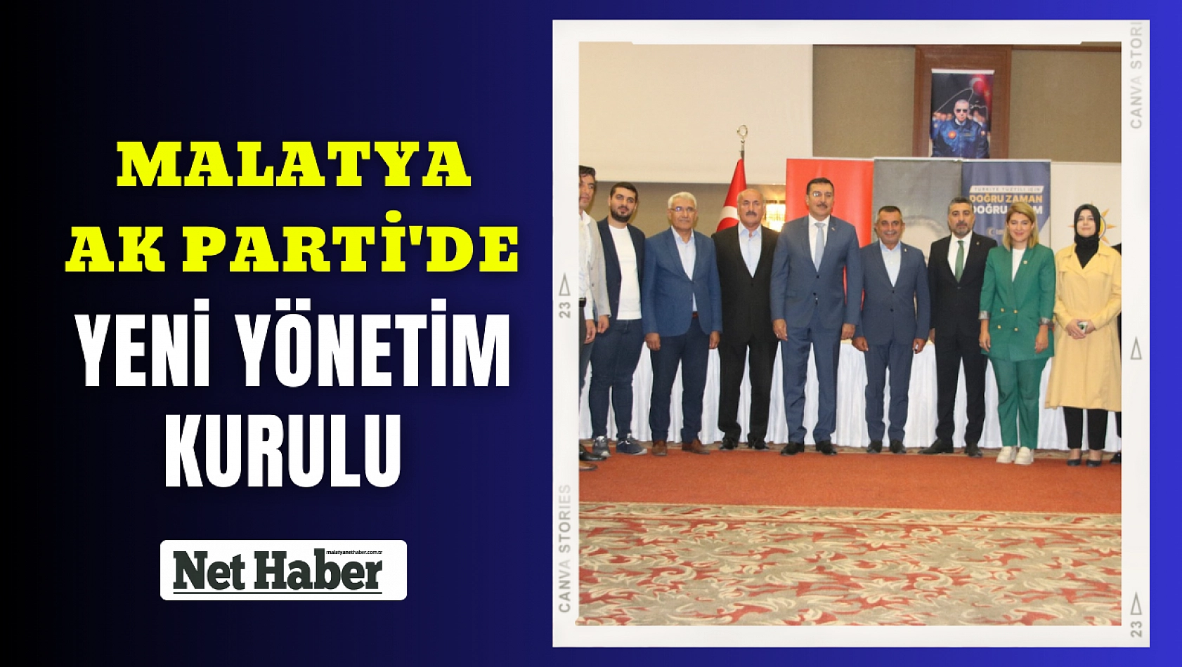 Malatya Ak Parti'de yeni yönetim belli oldu