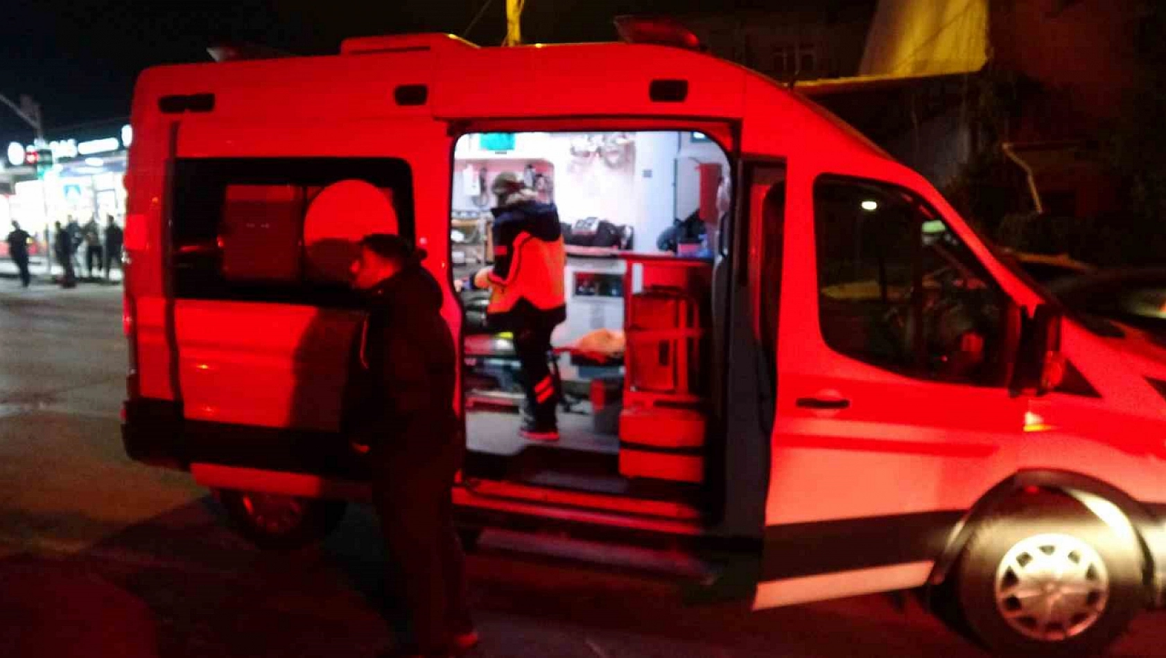 'Dur' ihtarına uymadı kaza yaptı