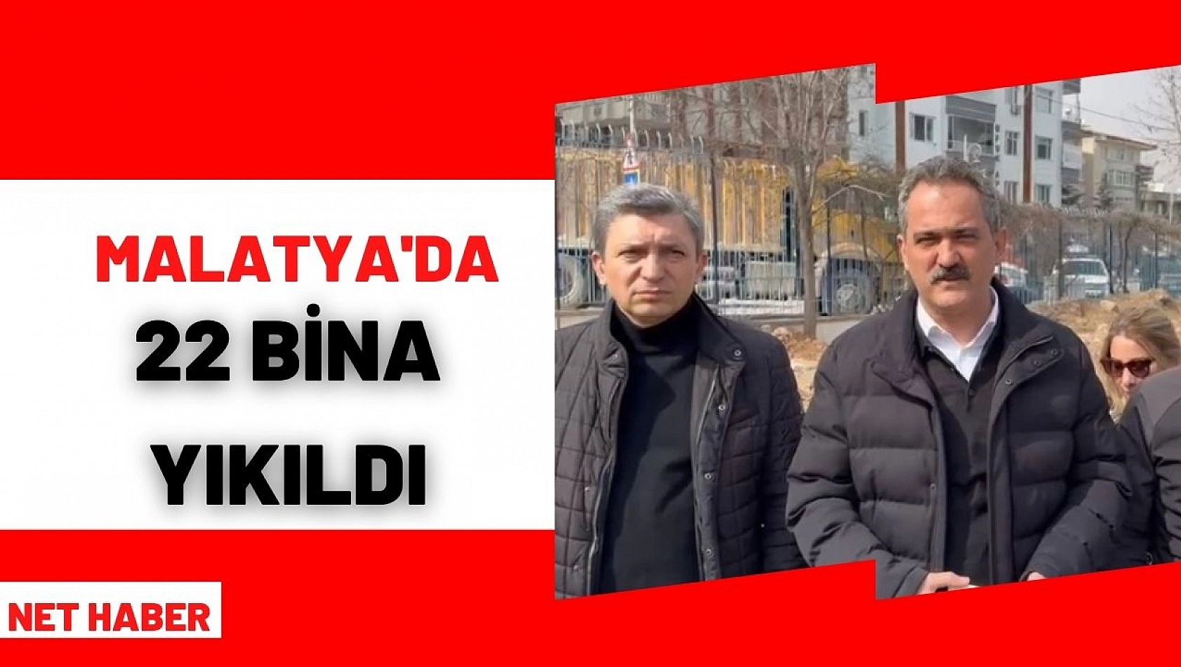 Malatya'da 22 bina yıkıldı