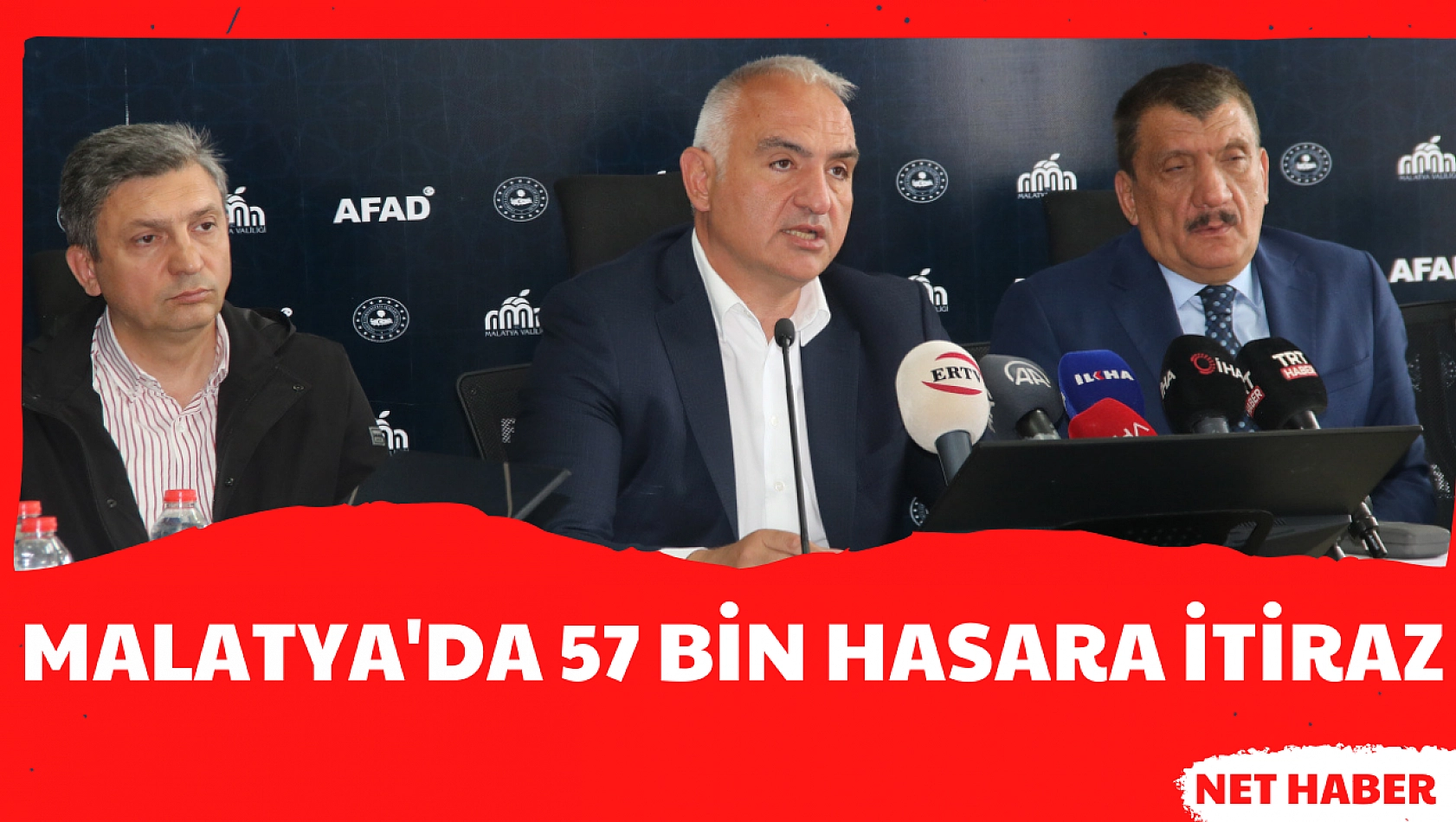 Malatya'da 57 bin hasara itiraz