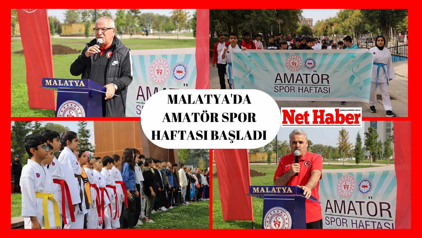 Malatya'da amatör spor haftası başladı 