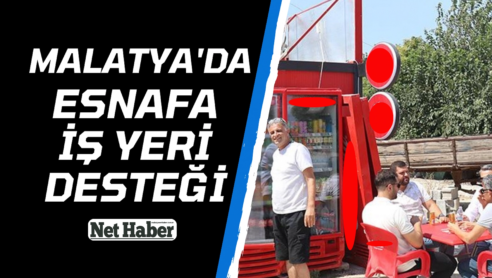 Malatya'da esnafa iş yeri desteği