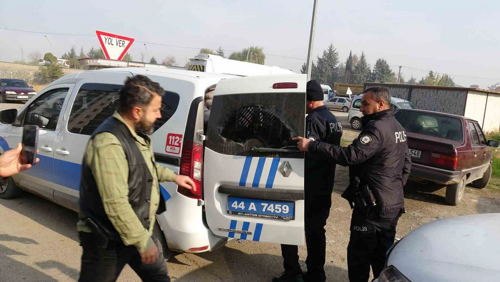 Malatya'da film sahnelerini aratmayan kovalamaca